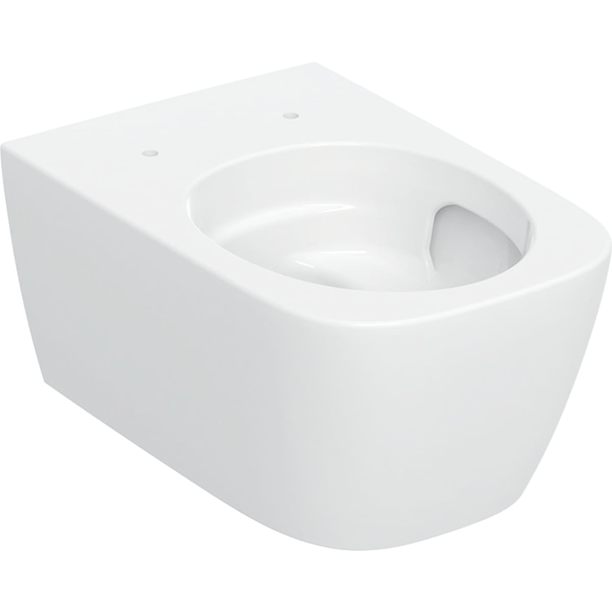 Geberit Smyle Square záchodová mísa závěsná bez splachovacího kruhu s vírovým splachováním bílá lesk 503.170.00.1