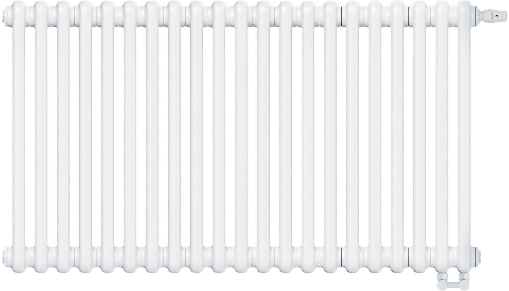 Irsap Tesi 3 pokojový radiátor 56.5x94.5 cm podłączenie spodní bílá IRS-TES-3056-21-B 25