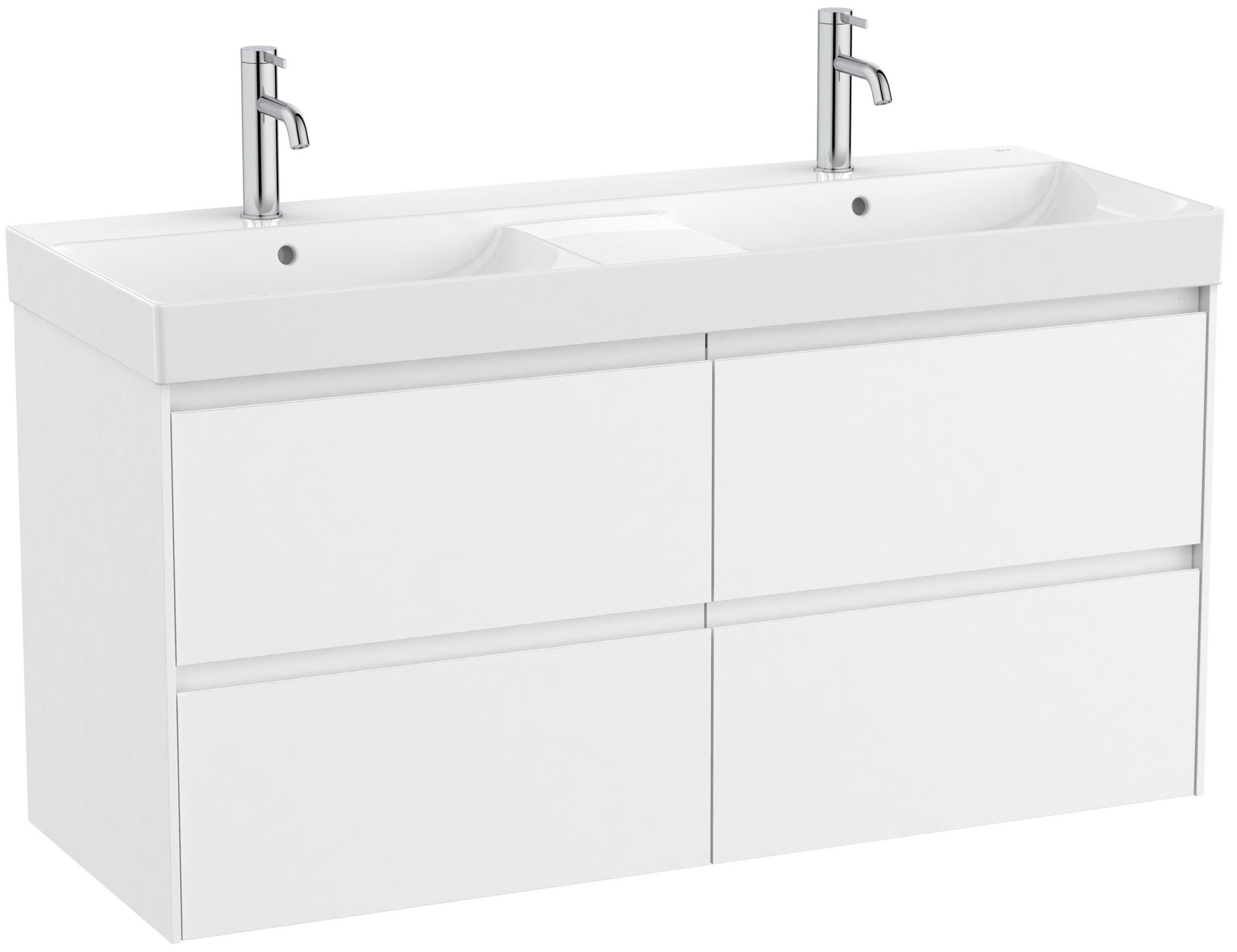 Roca Ona umyvadla se skříňkou 120 cm bílá A851694509