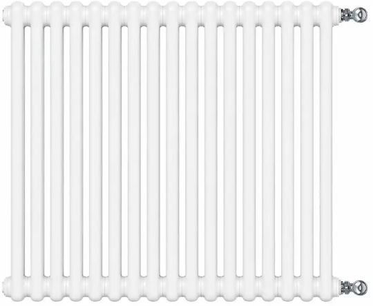Irsap Tesi 2 pokojový radiátor 56.5x67.5 cm podłączenie boční bílá IRS-TES-3056-15-B-B