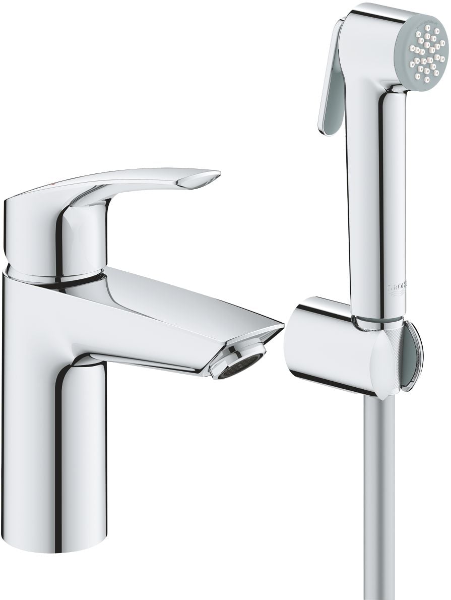 Grohe Eurosmart umyvadlová baterie s hlavicí typu bidetta stojící chrom 23124003