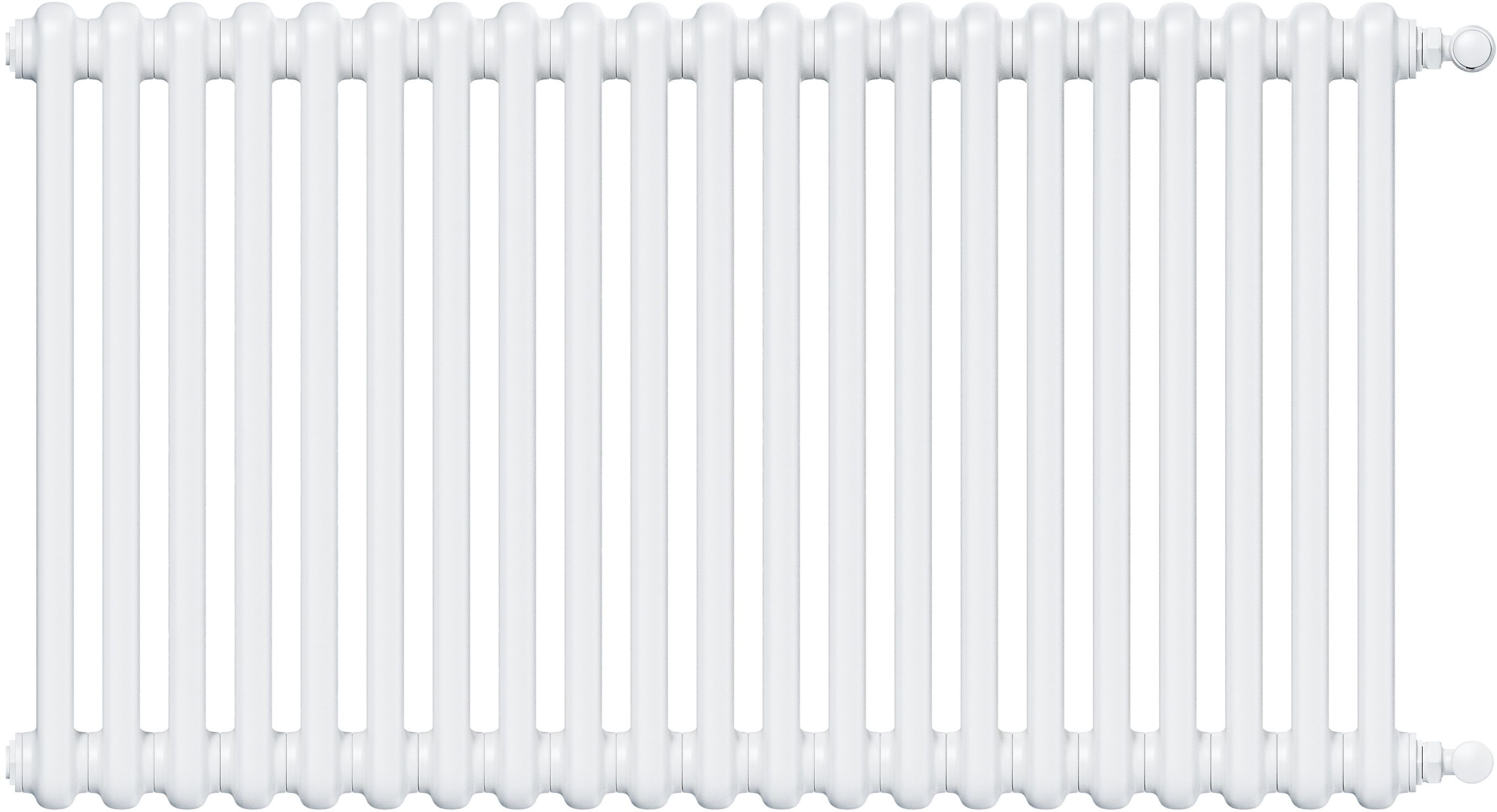 Irsap Tesi 3 pokojový radiátor 56.5x94.5 cm podłączenie boční bílá IRS-TES-3056-21-B