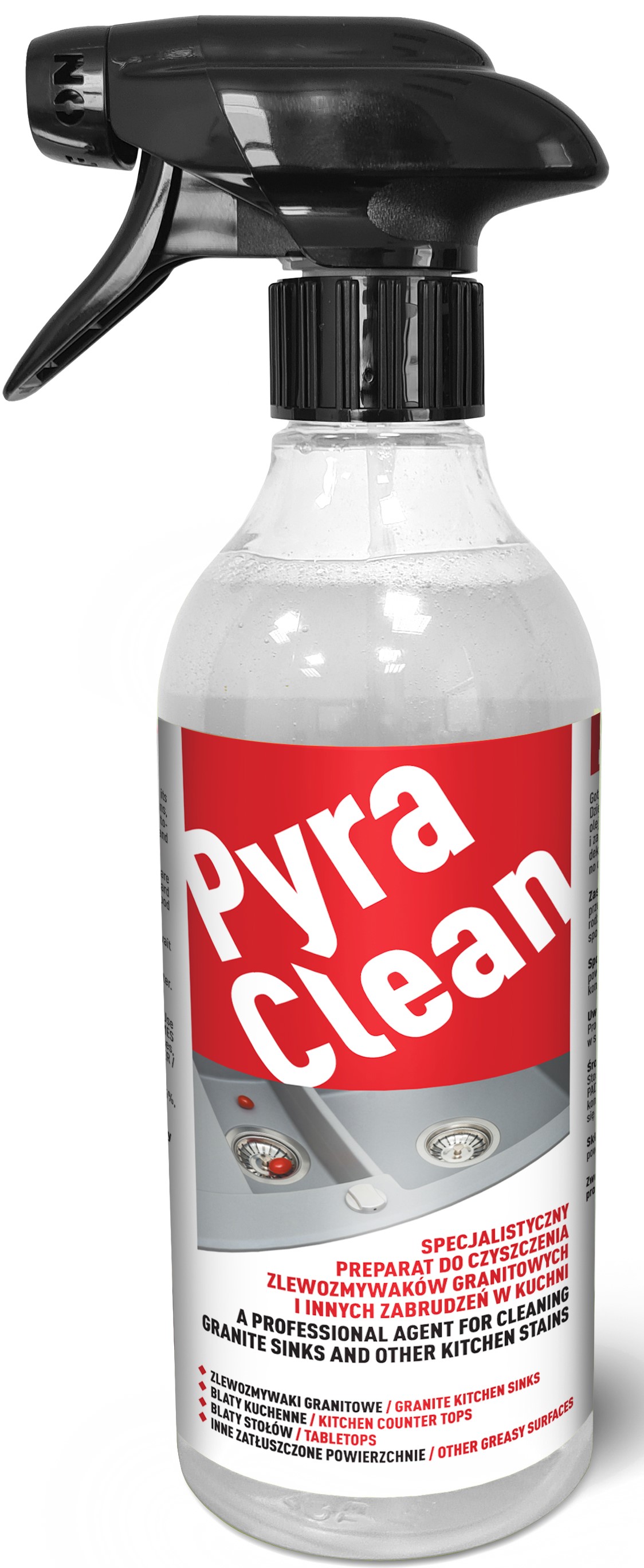 Pyramis Pyraclean čisticí prostředek na granitové dřezy 500 ml 071009601