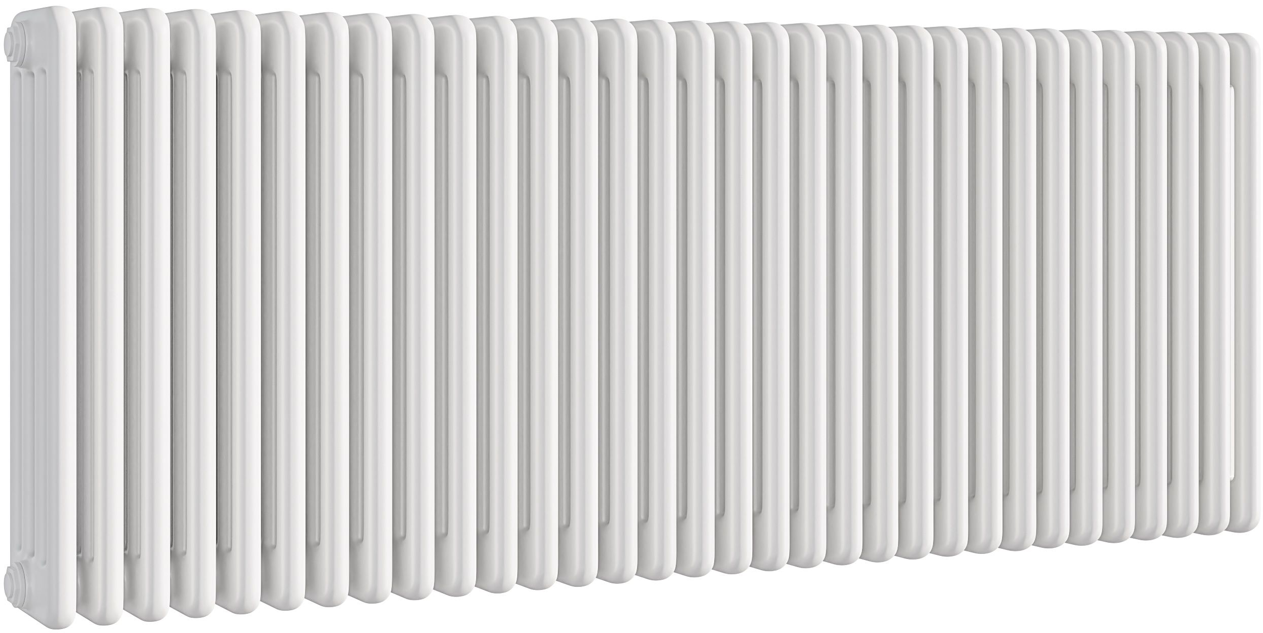 Irsap Tesi 4 pokojový radiátor 56.5x144 cm podłączenie boční bílá IRS-TES-4056-32-B-B
