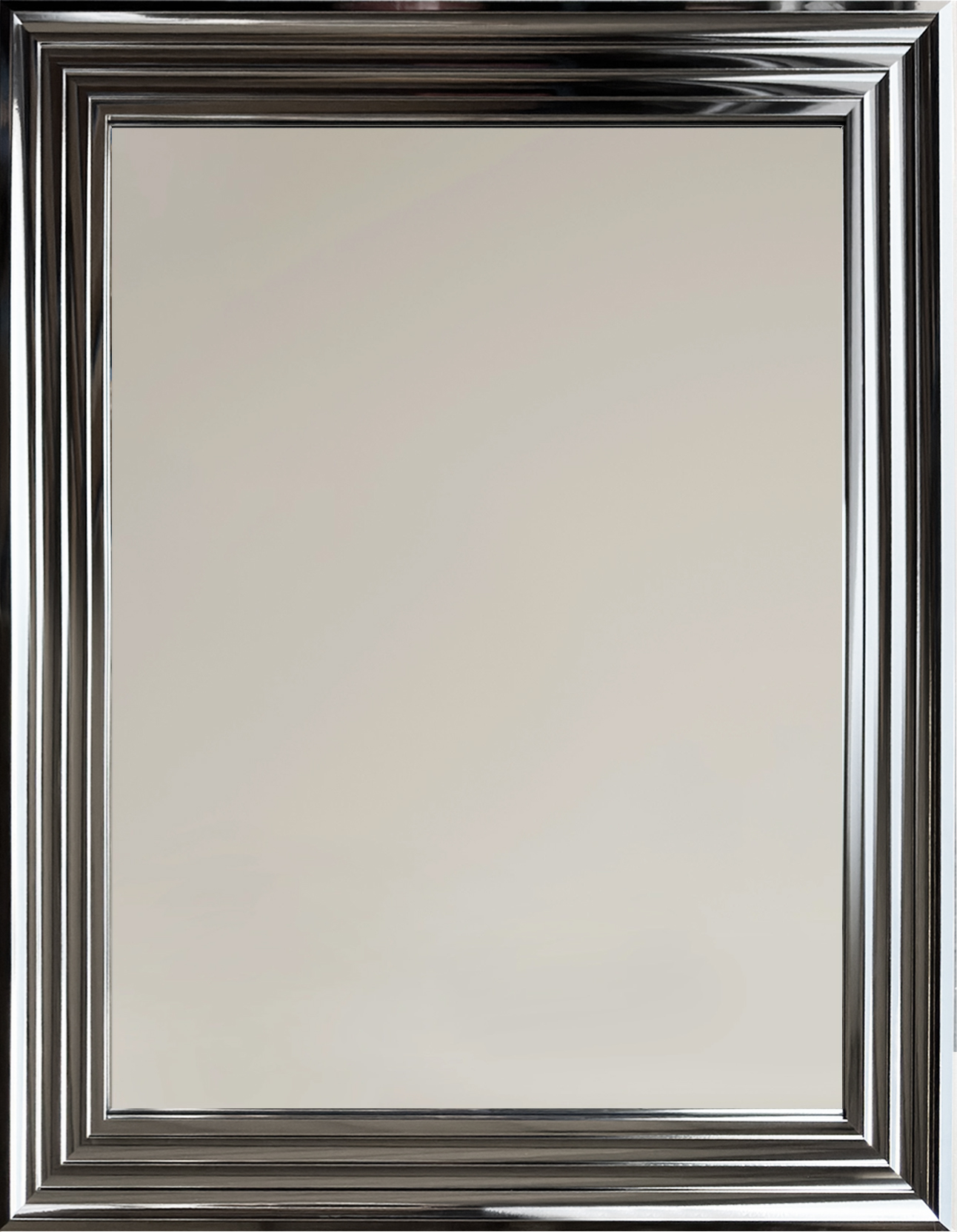 Ars Longa Malaga zrcadlo 144.6x54.6 cm obdélníkový nikl MALAGA40130-N