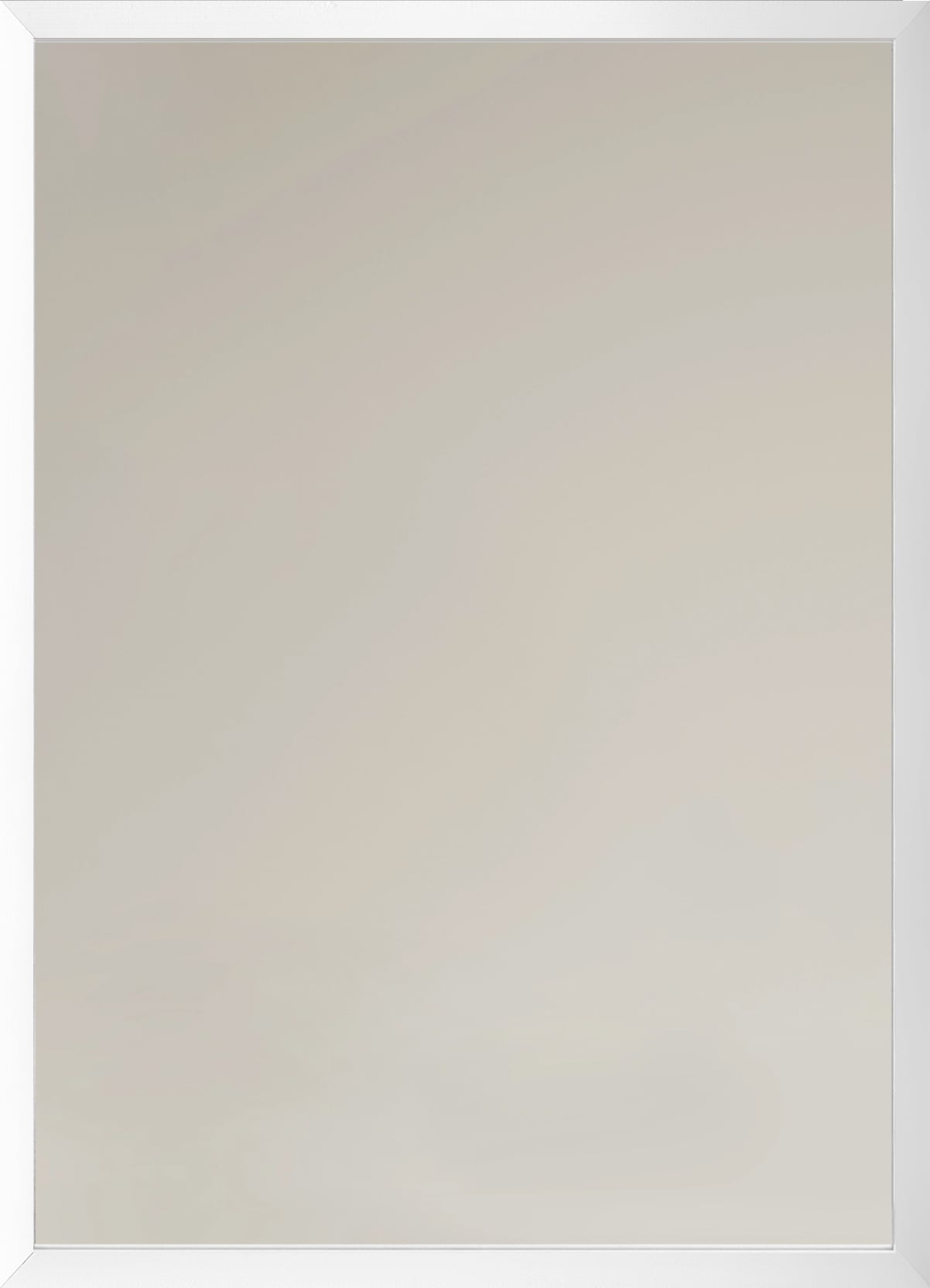 Ars Longa Linea zrcadlo 103x53 cm obdélníkový bílá LINEA50100-BS