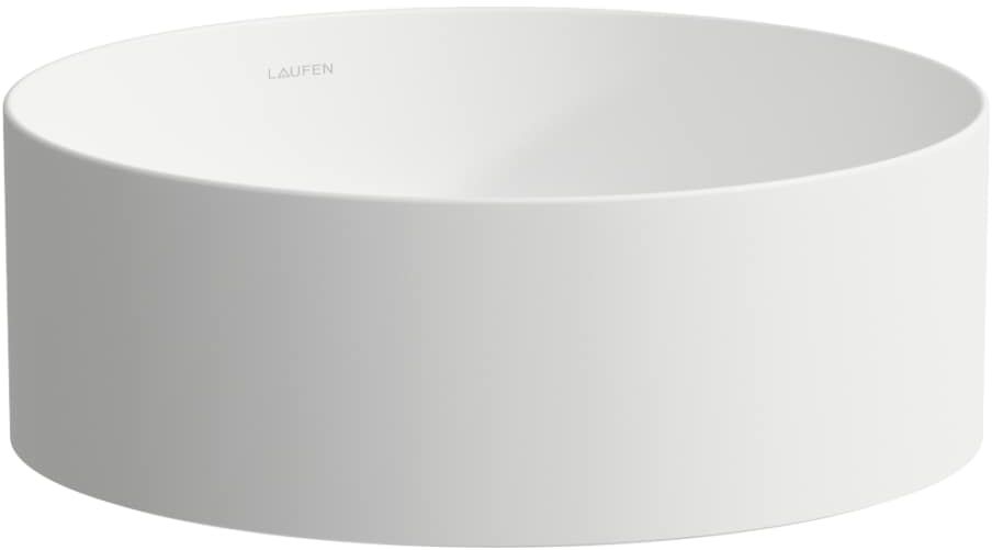 Laufen Living umyvadlo 37x37 cm kulatý na pult bílá H8114357571121