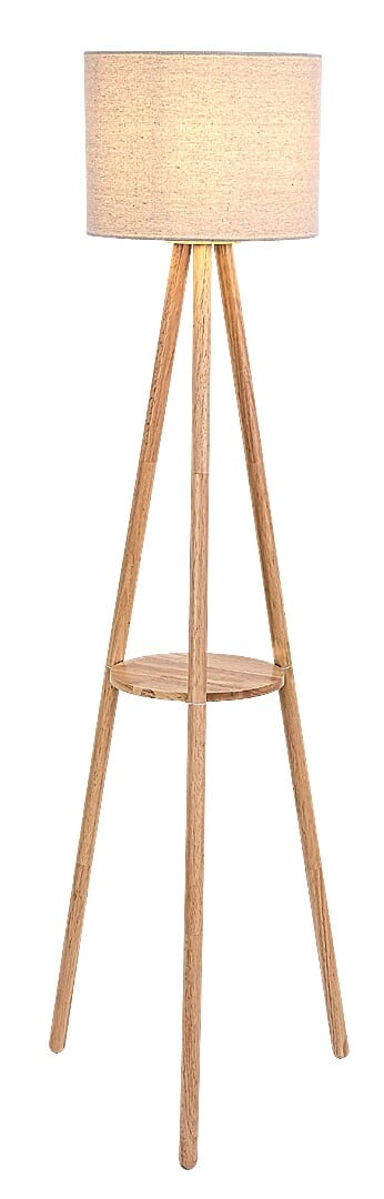Rabalux Trevia stojací lampa 1x40 W dřevo 74108