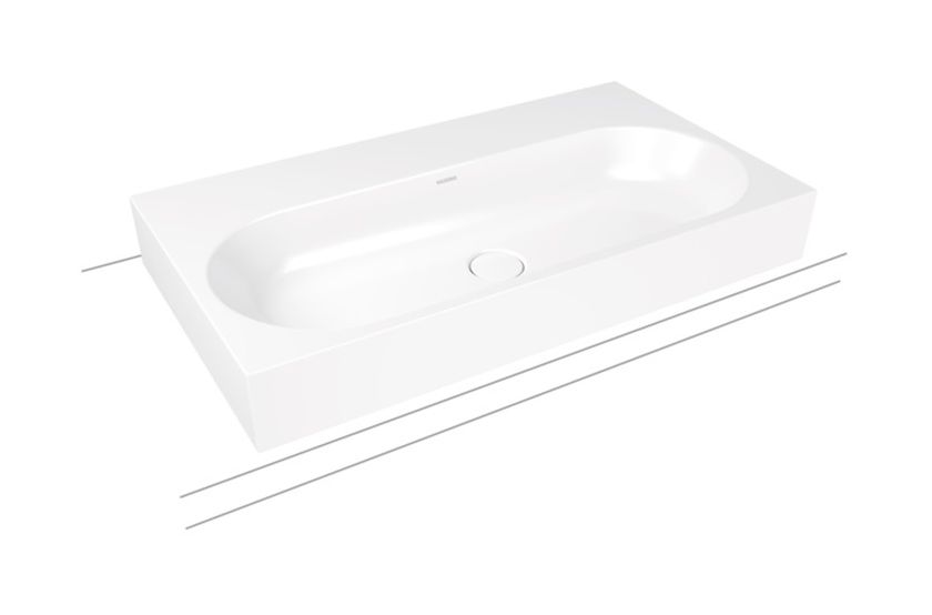 Kaldewei Centro umyvadlo 90x50 cm obdélníkový na pult bílá 903106003711