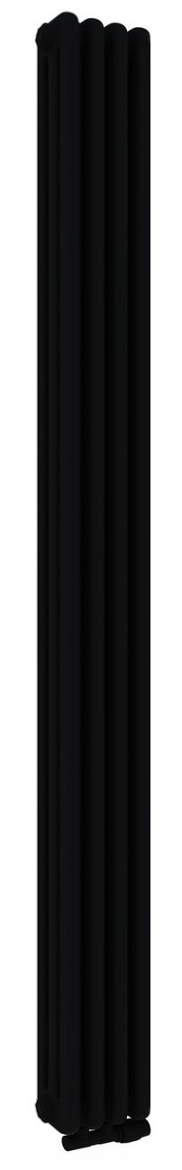 Irsap Tesi 3 pokojový radiátor 180x27 cm podłączenie spodní černá IRS-TES-3180-06-K1