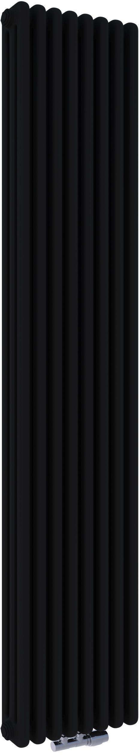 Irsap Tesi 3 pokojový radiátor 180x36 cm podłączenie spodní černá IRS-TES-3180-08-K1