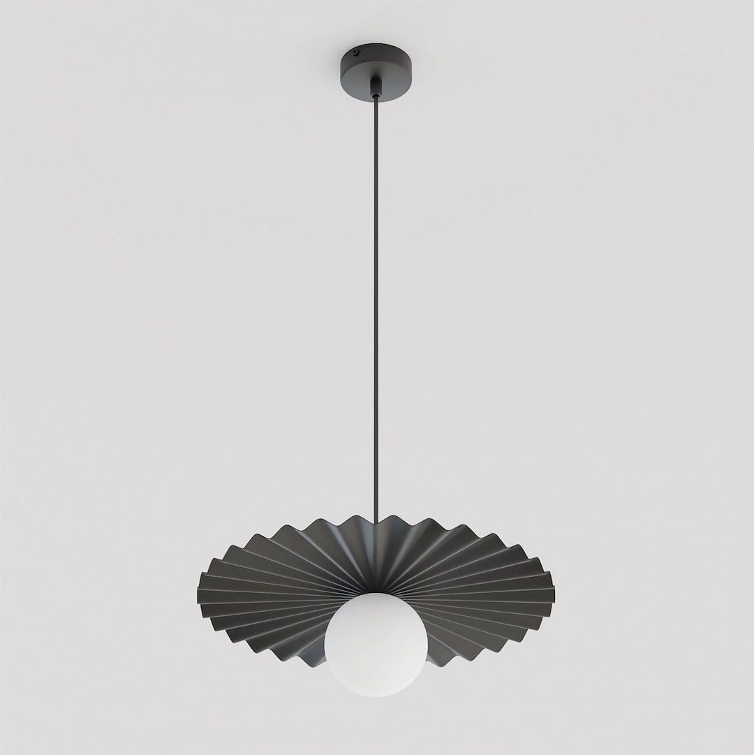 Emibig Umbra závěsné svítidlo 1x8 W černá 1726/1