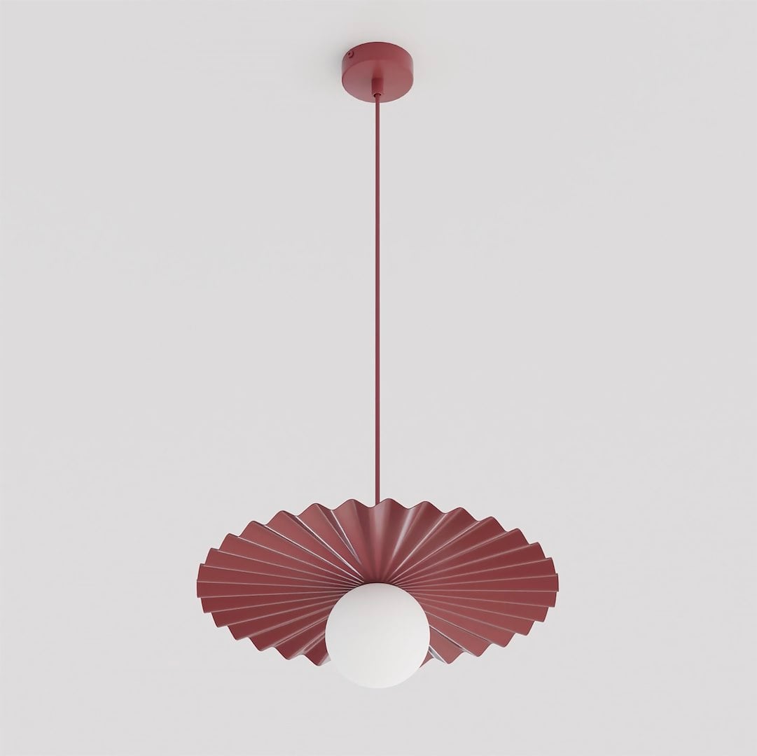 Emibig Umbra závěsné svítidlo 1x8 W vínová 1729/1