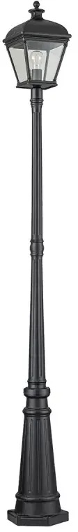 Elstead Lighting Bayview venkovní stojací lampa 1x60 W černá BAYVIEW-5L-BK