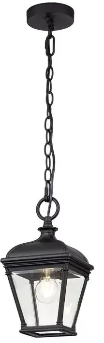 Elstead Lighting Bayview závěsné svítidlo 1x60 W černá BAYVIEW-8M-BK