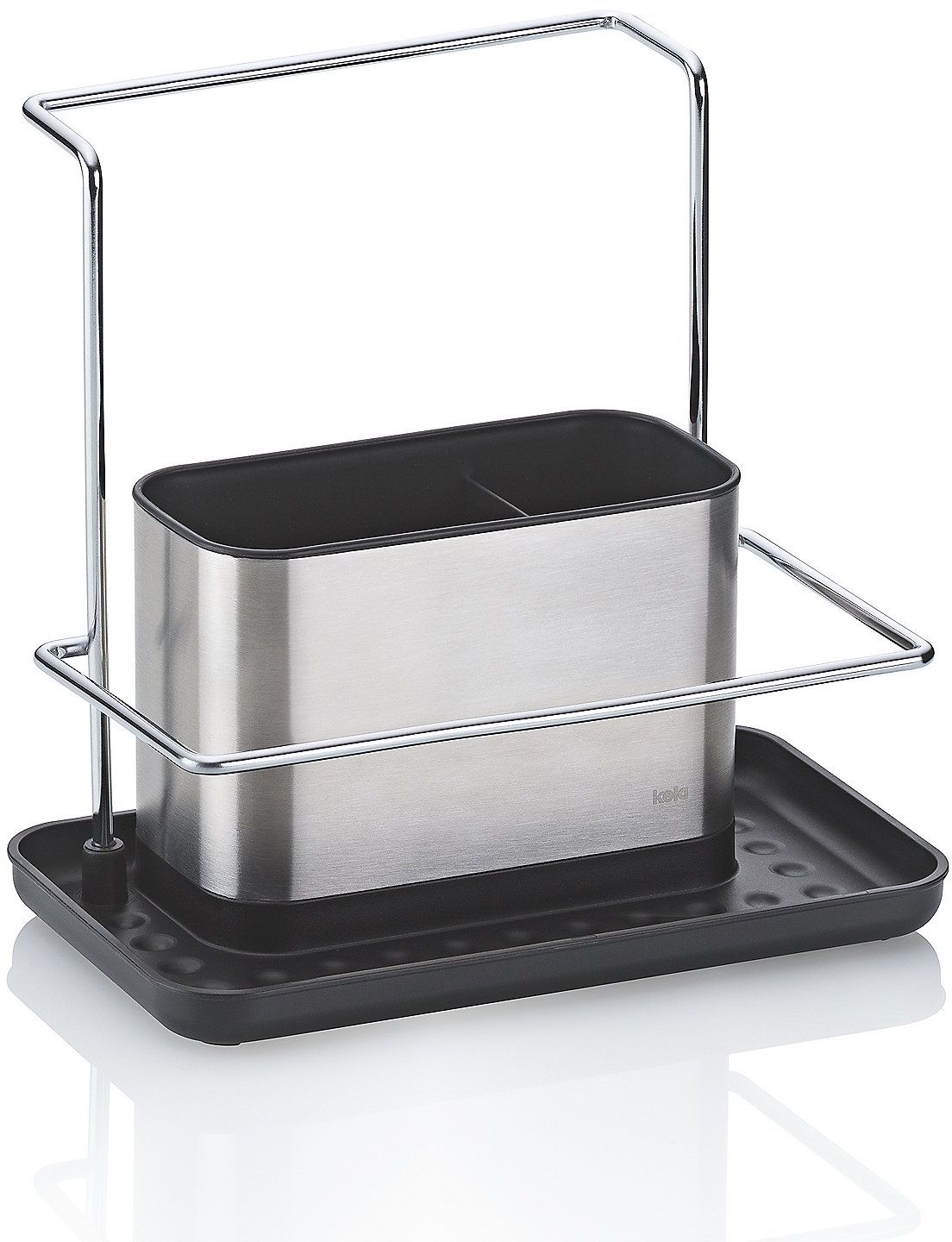 Kela Palita organizér 20x11.5x19 cm černá-ocel 12156