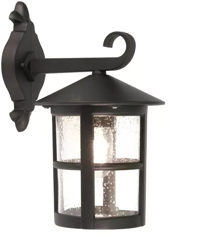 Elstead Lighting Hereford venkovní nástěnné svítidlo 1x60 W černá BL21-G-BLACK
