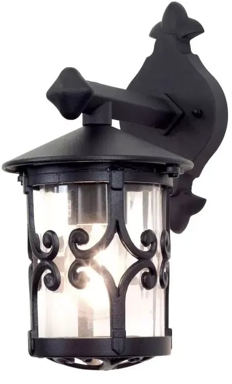Elstead Lighting Hereford venkovní nástěnné svítidlo 1x60 W černá BL8-BLACK