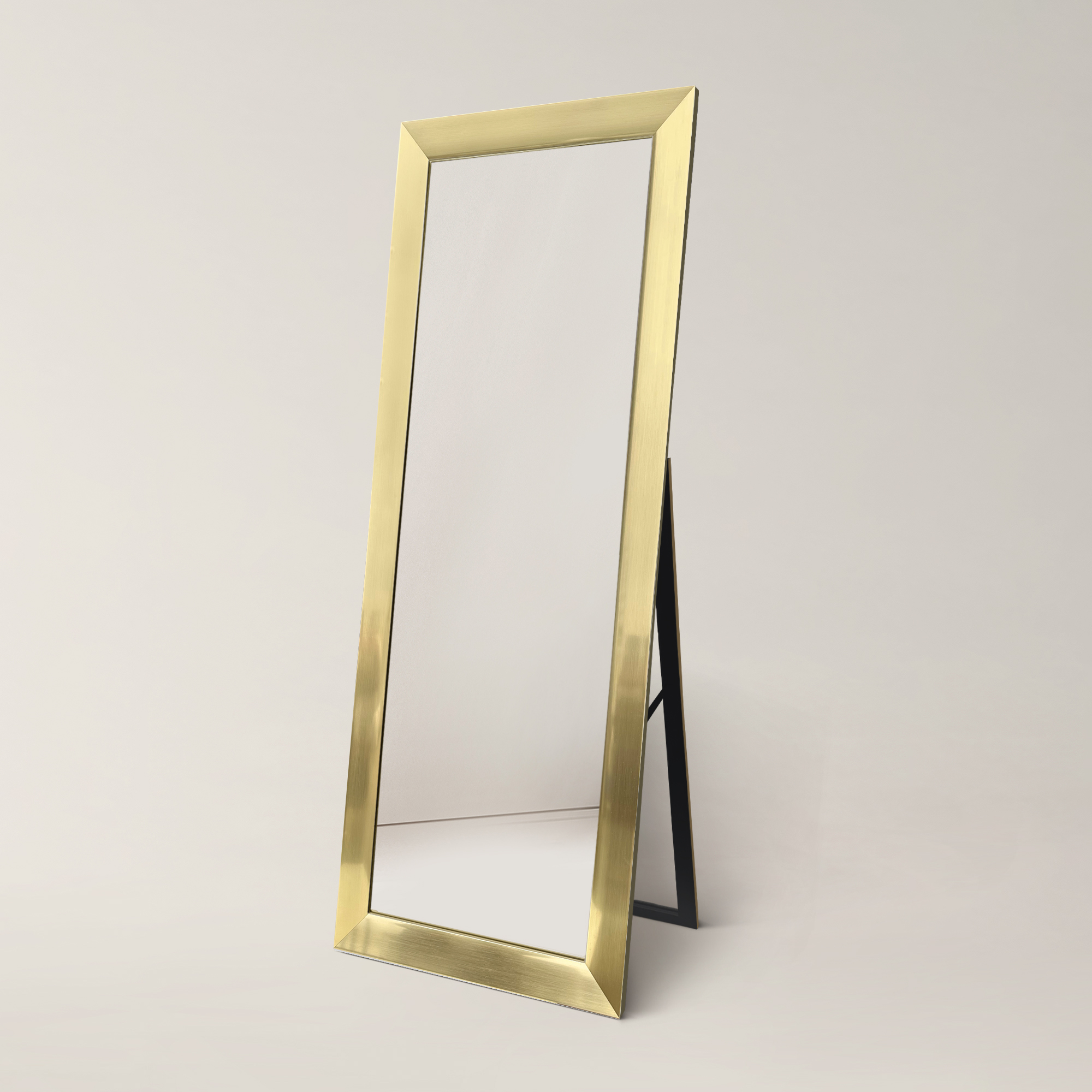 Ars Longa Milano zrcadlo 64.6x174.6 cm obdélníkový zlatá LS-MILANO50160-ZS