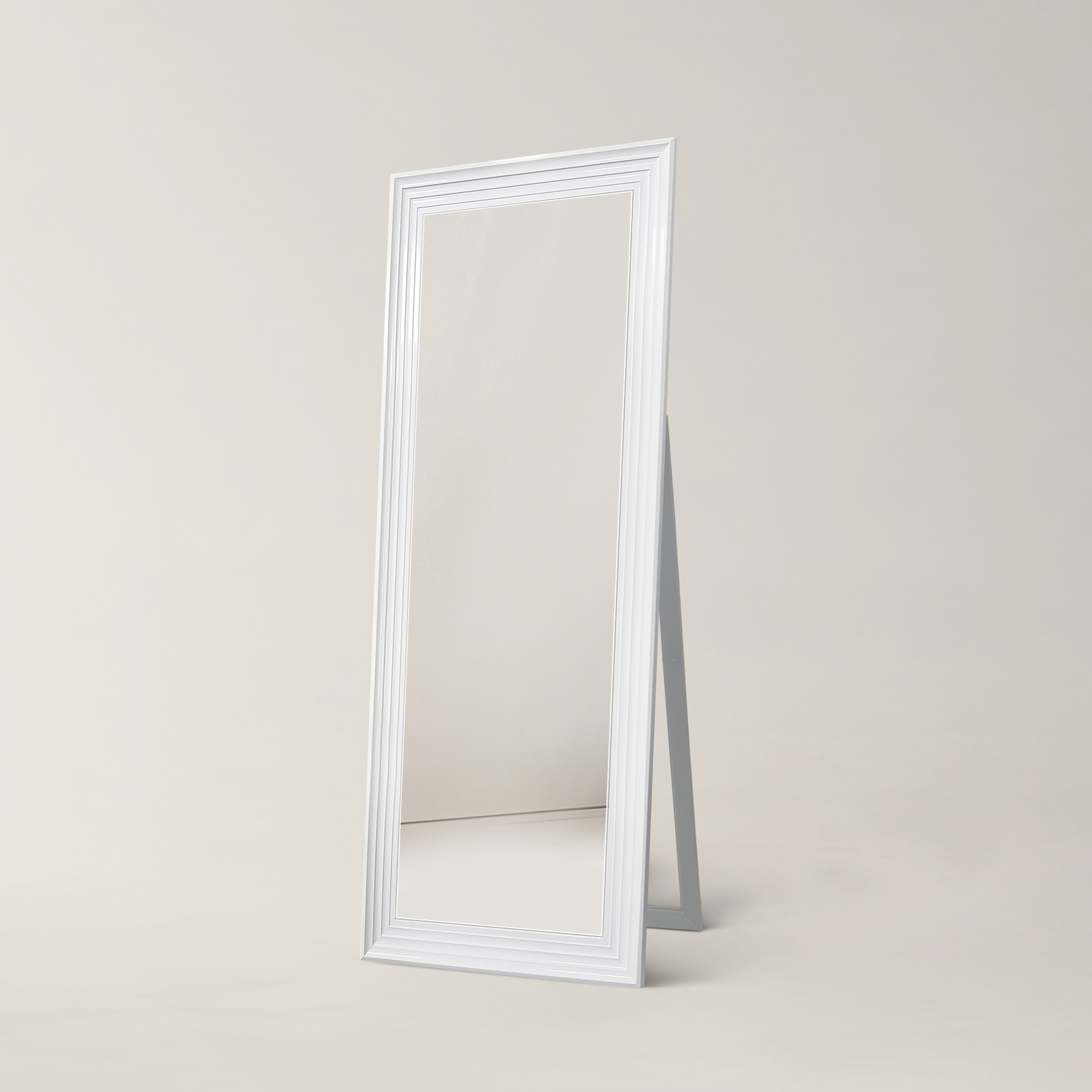 Ars Longa Malaga zrcadlo 64.6x174.6 cm obdélníkový bílá LS-MALAGA50160-B