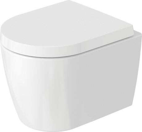 Duravit ME by Starck záchodová mísa závěsná bez splachovacího kruhu bílá lesk 253009AA00