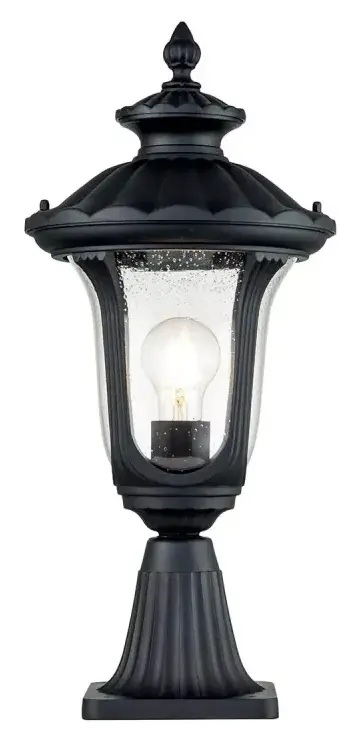 Elstead Lighting Chicago venkovní stojací lampa 1x60 W černá CC3-S-BK