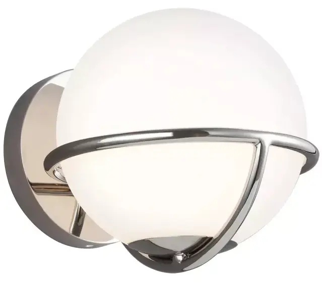 Elstead Lighting Apollo nástěnné svítidlo 1x3 W nikl FE-APOLLO1-PN