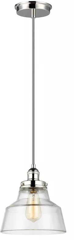 Elstead Lighting Baskin závěsné svítidlo 1x60 W nikl FE-BASKIN-P-A-PN