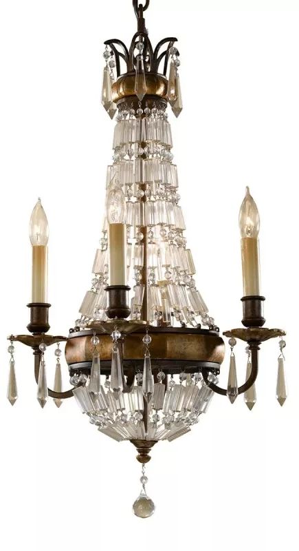 Elstead Lighting Bellini závěsné svítidlo 4x60 W hnědá FE-BELLINI4