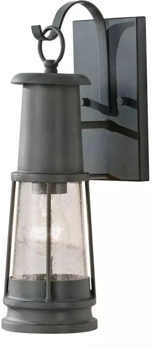 Elstead Lighting Chelsea Harbor venkovní nástěnné svítidlo 1x60 W šedá FE-CHELSEAHBR2
