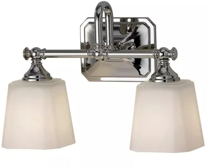 Elstead Lighting Concord nástěnné svítidlo 2x3 W chrom FE-CONCORD2-BATH