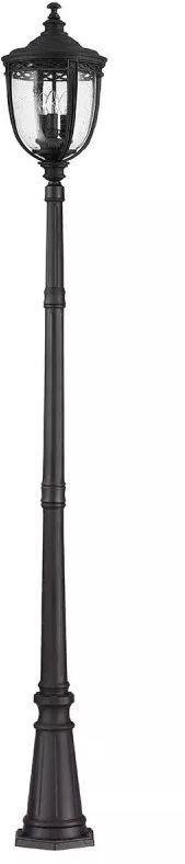Elstead Lighting English Bridle venkovní stolní lampa 3x60 W černá FE-EB5-L-BLK