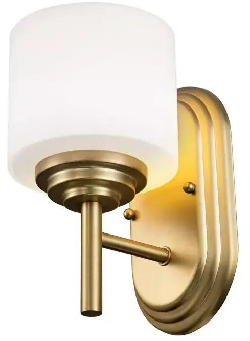 Elstead Lighting Malibu nástěnné svítidlo 1x3 W mosaz FE-MALIBU1-BATH-BB