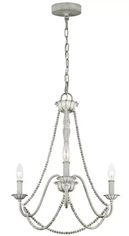 Elstead Lighting Maryville závěsné svítidlo 3x60 W šedá/popelavá FE-MARYVILLE3