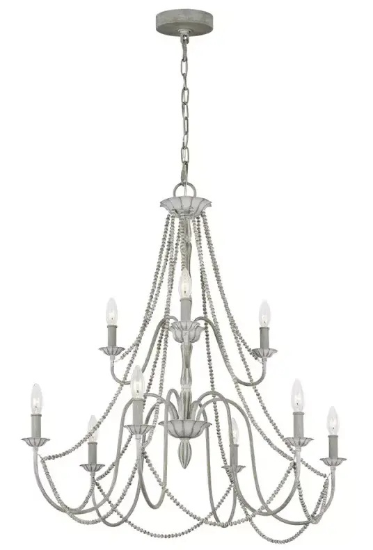 Elstead Lighting Maryville závěsné svítidlo x60 W šedá/popelavá FE-MARYVILLE9
