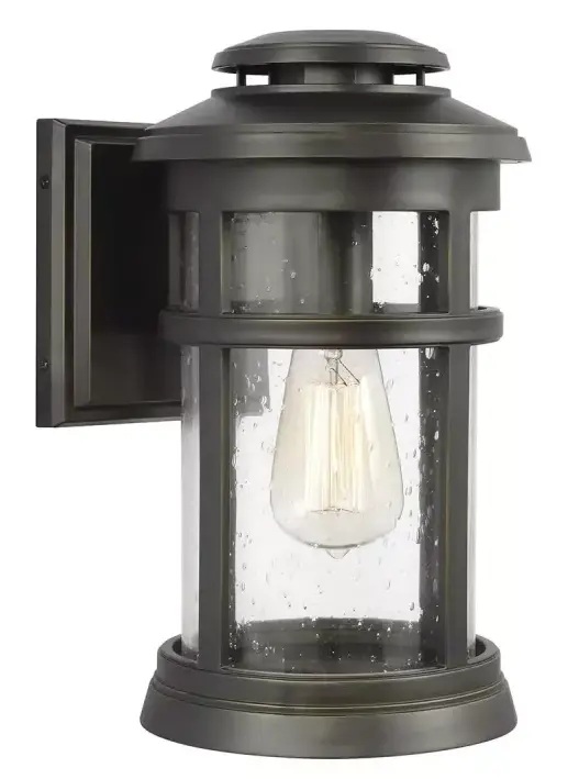 Elstead Lighting Newport venkovní nástěnné svítidlo 1x60 W černá FE-NEWPORT-M-ANBZ