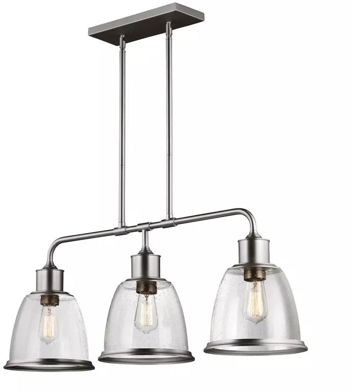 Elstead Lighting Hobson stropní světlo 3x60 W nikl FE-HOBSON-3P-SN