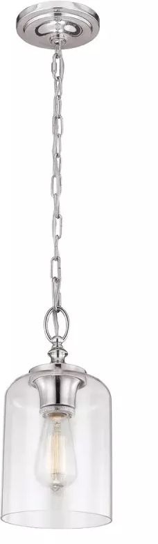 Elstead Lighting Hounslow závěsné svítidlo 1x60 W nikl FE-HOUNSLOW-P-PN