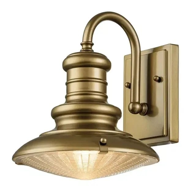 Elstead Lighting Redding Station venkovní nástěnné svítidlo 1x60 W hnědá FE-REDDING2-S-PDB