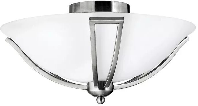 Elstead Lighting Bolla stropní světlo 2x60 W nikl HK-BOLLA-F