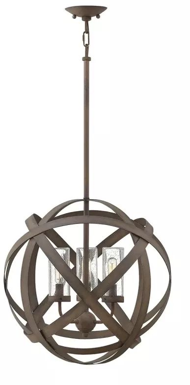Elstead Lighting Carson venkovní závěsná lampa 3x40 W železo HK-CARSON-3P
