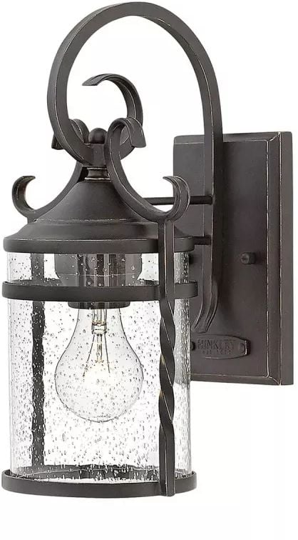 Elstead Lighting Casa venkovní nástěnné svítidlo 1x60 W černá HK-CASA-S