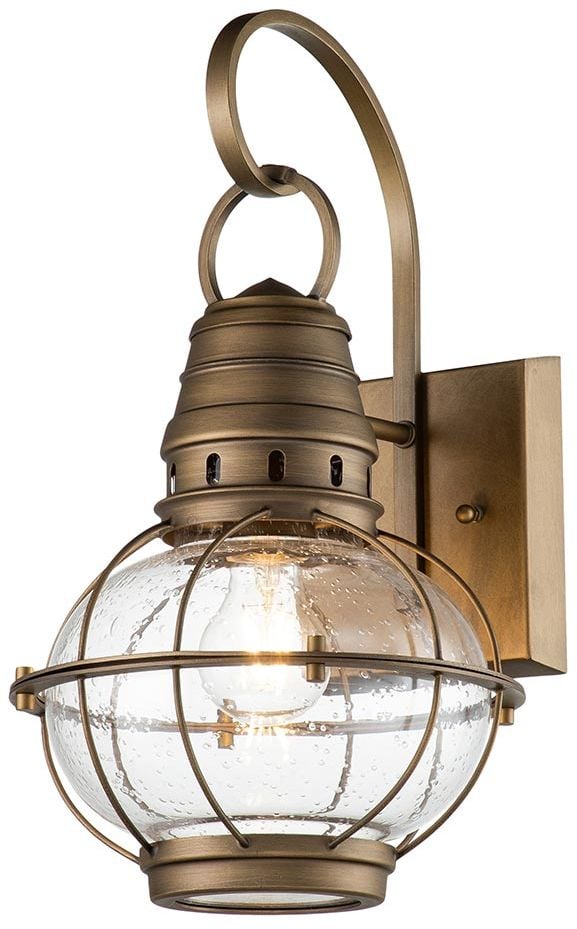 Elstead Lighting Bridge Point venkovní nástěnné svítidlo 1x60 W mosaz KL-BRIDGEPOINT-M-NBR