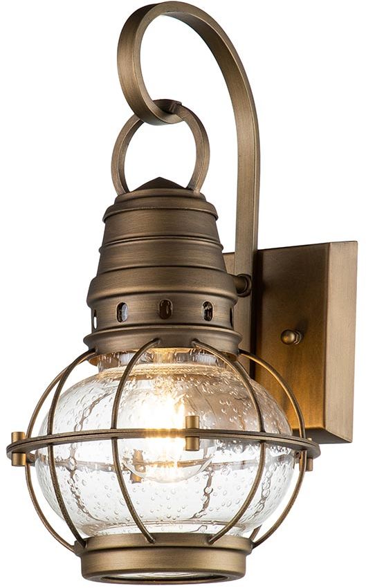 Elstead Lighting Bridge Point venkovní nástěnné svítidlo 1x60 W mosaz KL-BRIDGEPOINT-S-NBR