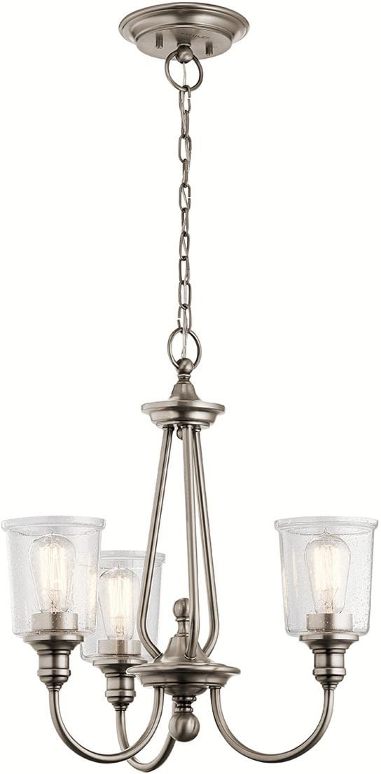 Elstead Lighting Waverly závěsné svítidlo 3x60 W KL-WAVERLY3-CLP