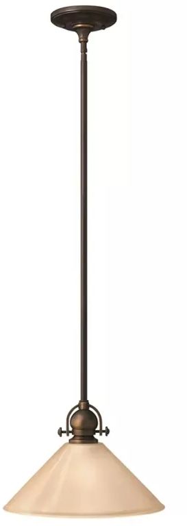 Elstead Lighting Mayflower závěsné svítidlo 1x60 W hnědá HK-MAYFLOWER-P-B