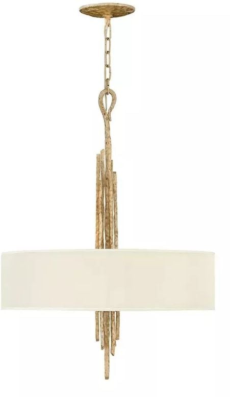 Elstead Lighting Spyre závěsné svítidlo 6x60 W šampaňská HK-SPYRE6P-CPG