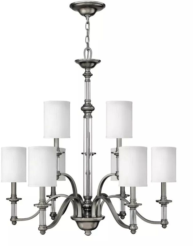 Elstead Lighting Sussex závěsné svítidlo x40 W nikl HK-SUSSEX9