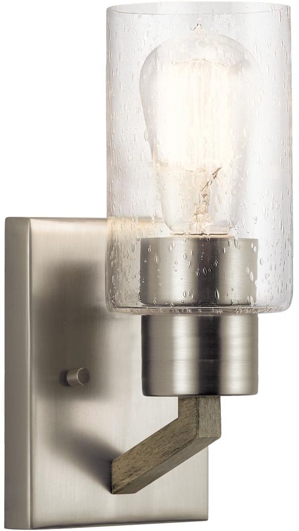 Elstead Lighting Deryn nástěnné svítidlo 1x60 W šedá KL-DERYN1-DAG