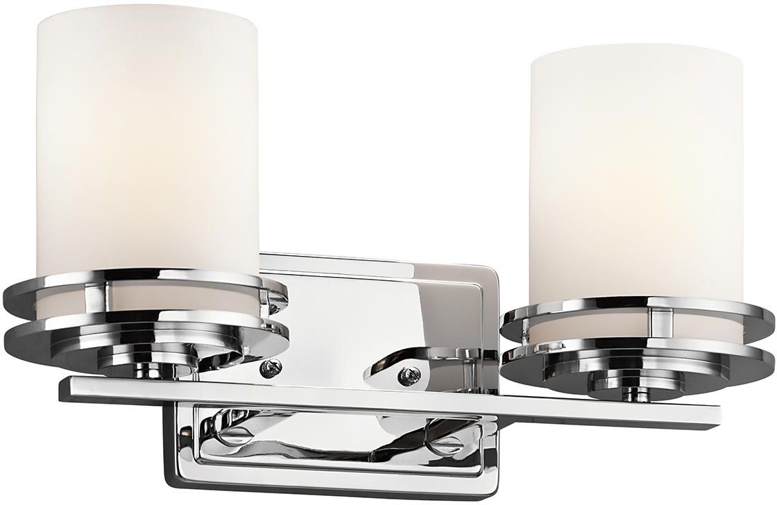 Elstead Lighting Hendrik nástěnné svítidlo 2x3 W chrom KL-HENDRIK2-BATH
